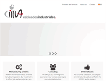 Tablet Screenshot of cimacableados.com